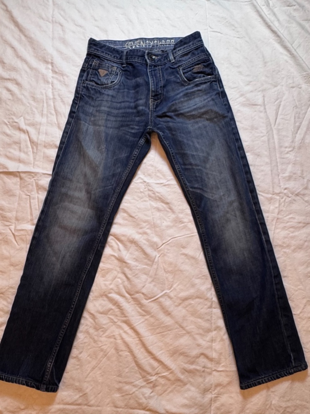 Men's Pepe Jeans London Halay 2011 Straight Relaxed 100% Cotton - Hemmed to 29
